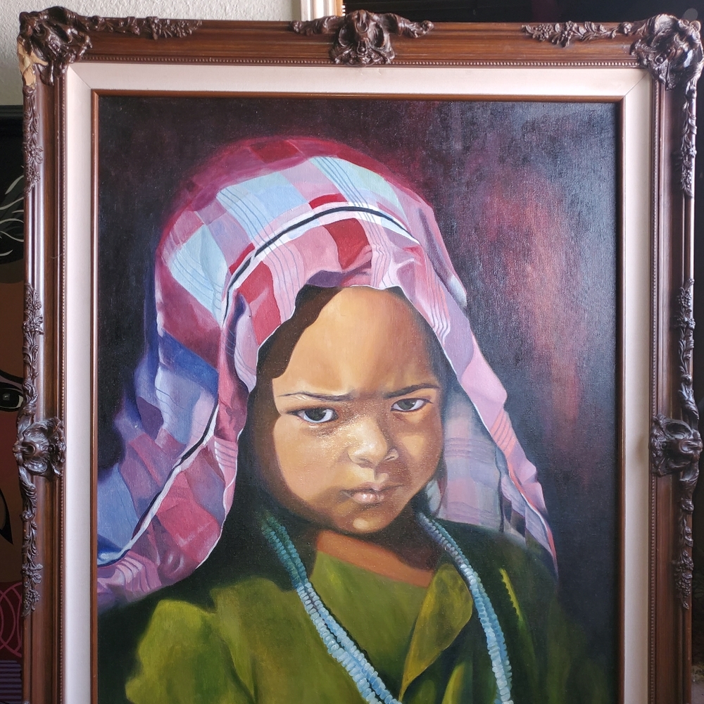 Oil painting on canvas